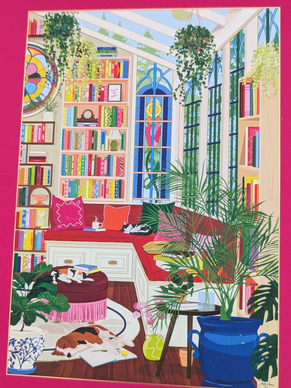 NEW IN BOX Hobbry "Sunroom Stories" 500-Piece Puzzle - Picture 3 of 9